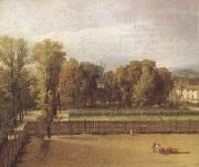 Jacques-Louis  David View of the Garden of the Luxembourg Palace (mk05) oil painting picture wholesale